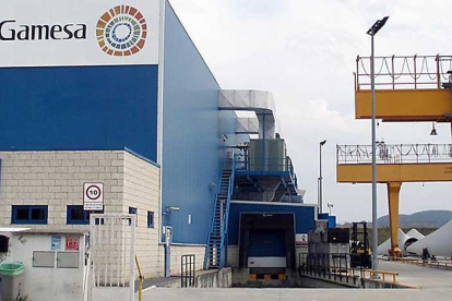 La antigua fábrica de Siemens Gamesa, en Miranda de Ebro, ya tiene nuevo propietario.-ECB