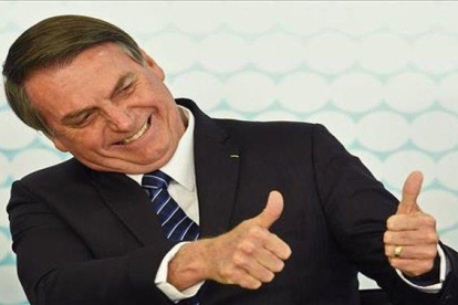 El presidente de Brasil, Jair Bolsonaro.-AFP