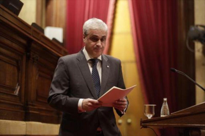 Germà Gordó, en el Parlament.-ARCHIVO