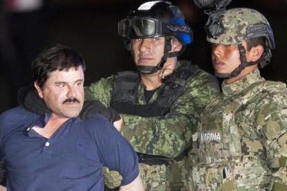 Detención del líder del cártel de Sinaloa Joaquín 'El Chapo' Guzmán', el pasado 8 de enero.-EDUARDO VERDUGO