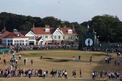 Muirfield, durante el Abierto Británico del 2013.-AFP