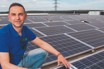 Martín Zaldo, CEO de Norsol, firma especialista burgalesa en fotovoltaica. ECB