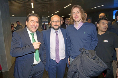 Luis Mariano Santos, Felipe Ramos y Pablo Fernández.