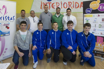 El Liceo Castilla acogió la presentación del Campus con la presencia de representantes de Barcelona Pro Basketball.-ISRAEL L. MURILLO