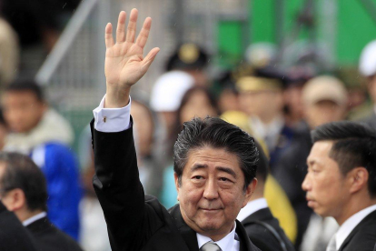 Shinzo Abe, en una foto de archivo-
