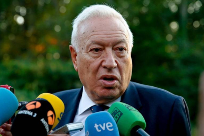 José Manuel García Margallo, la semana pasada en Washington.-EFE / JUANJO MARTÍN