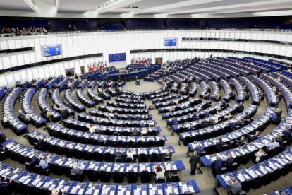 El Parlamento Europeo en una imagen de archivo.-EFE / MARC DOSSMANN