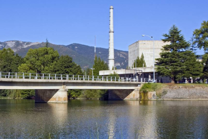 Vista panorámica de la central nuclear de Santa María de Garoña.-ISRAEL LÓPEZ MURILLO