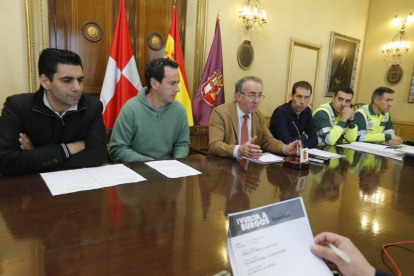 Imagen de la rueda de prensa en la que se presentó la Vuelta a Burgos Femenina.-RAÚL G. OCHOA