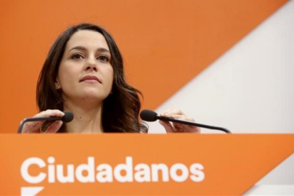 La líder de Ciutadans, Inés Arrimadas.-JUAN MANUEL PRATS