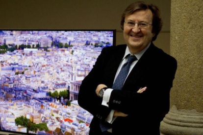 Luis Sahún, director general de Astra Marketing Ibérica, filial española del operador de satélites SES.-