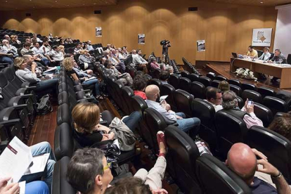 Un congreso científico celebrado en Valladolid en el salón de actos del Museo de la Ciencia en 2016.-ICAL