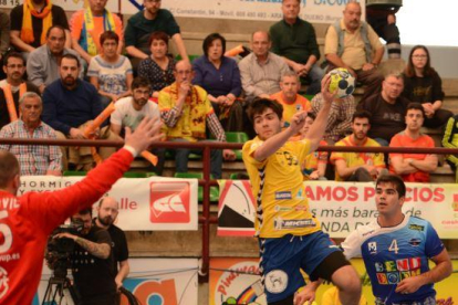 Imagen del último partido en casa del Villa de Aranda.-ALBERTO CALVO