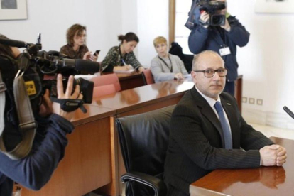 El primer parlamentario nacional de Vox, Francisco José Alcaraz.-MARÍA JOSÉ LÓPEZ (EUROPA PRESS)