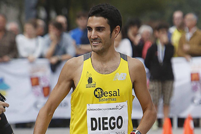 Diego Ruiz en la última Milla Caja de Burgos.-Raúl G. Ochoa