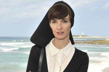 Paz Vega, en la miniserie de Tele 5 'Perdóname, Señor'.-