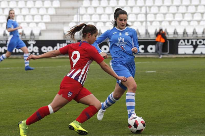 El pasado mes de marzo alrededor de 3.000 personas se citaron en El Plantío para ver el UBU NSB - Atleti B.-Santi Otero