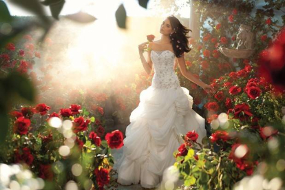 Vestido inspirado en Bella.-