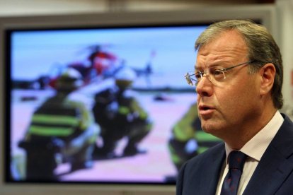 El consejero de Fomento y Medio Ambiente, Antonio Silván, presenta el balance de la campaña de incendios forestales de Castilla y León-Ical