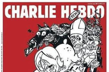 La portada del número de 'Charlie Hebdo'.-