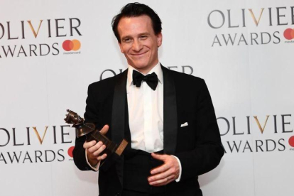Jamie Parker, premio Olivier al mejor actor por 'Harry Potter y el niño maldito'.-AFP / JUSTIN TALLIS