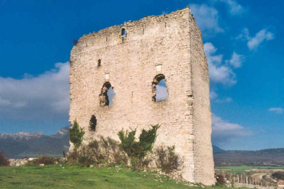 La Torre de Castrobarto de Losa fue incluida por Hispania Nostra en su Lista Roja el pasado mes de febrero.-ECB