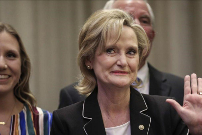 Senadora republicana Cindy Hyde-Smith-AFP