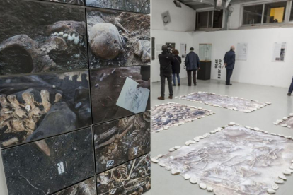 La exhumación de las fosas comunes los dos últimos años cierran este recorrido cronológico por la historia del Monte de Estépar.-Santi Otero