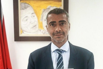 Romário, en una imagen como senador.-ARCHIVO