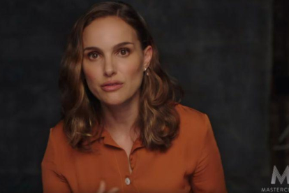 Natalie Portman se suma a las MasterClass de las celebridades de Hollywood.-YOUTUBE