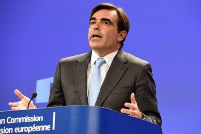 El portavoz de la Comisión Europea, Margaritis Schinas.-