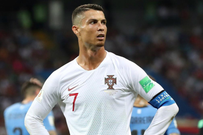 Ronaldo, en una imagen ante Uruguay-FRIEDMANN VOGEL (EFE)