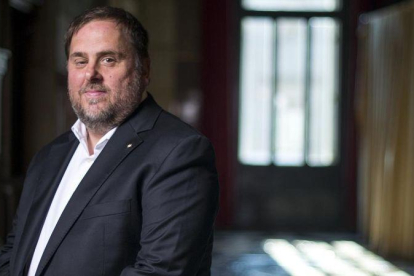 Oriol Junqueras en una imagen de archivo.-JORDI COTRINA