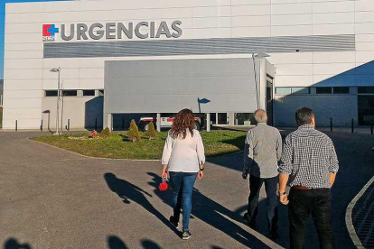 El hospital Tres Mares de Reinosa espera ampliar sus especialidades si el convenio fructifica.-ECB