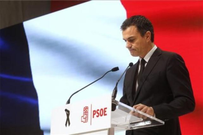 El secretario general del PSOE, Pedro Sánchez.-EFE / KIKO HUESCA
