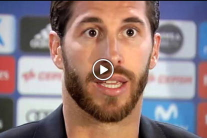 Sergio Ramos y Gerard Piqué tuvieron anoche un nuevo cruce de declaraciones a cuenta de la expulsión.-ATLAS
