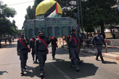 Miembros de Hamas, en Gaza.-REUTERS