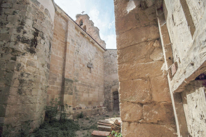 Imagen de la iglesia de Aguilar de Bureba tras la restauración. G. GONZÁLEZ