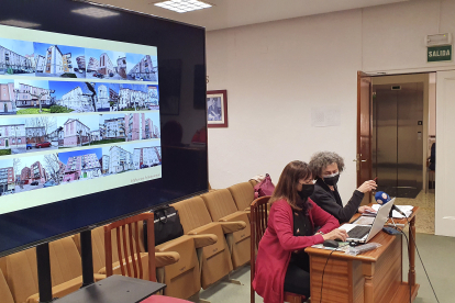 Imagen de la presentación técnica celebrada ayer en el salón de Plenos del Ayuntamiento. L. VELÁZQUEZ