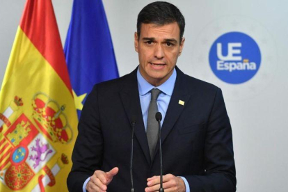 Pedro Sánchez.-AFP EMMANUEL DUNAND
