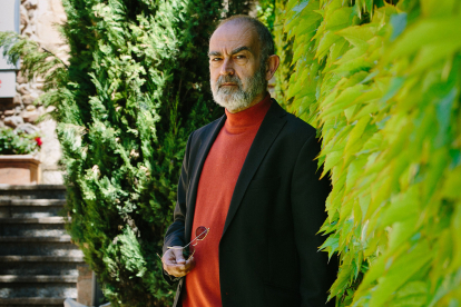 El escritor J. Á. González Sainz. CONCHA ORTEGA / ICAL