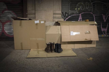 La pobreza en una de las fotografías del especial multimedia de EL PERIÓDICO.-JOAN CORTADELLAS