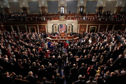 Sesión de la Cámara de Representantes de EEUU.-AFP / CHIP SOMODEVILLA