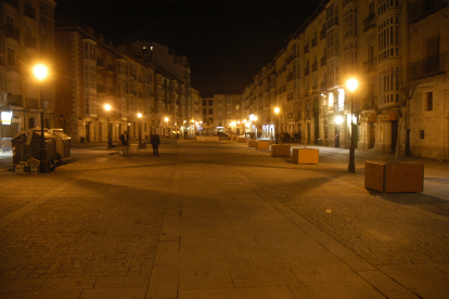 Imagen de la plaza de La Flora. ECB