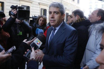 El diputado de Democràcia i Llibertat en el Congreso Francesc Homs.-AGUSTÍN CATALAN