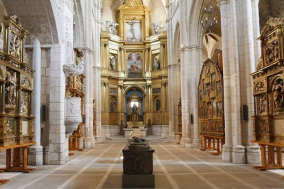 El Museo del Retablo está en el interior de la iglesia gótica de San Esteban-