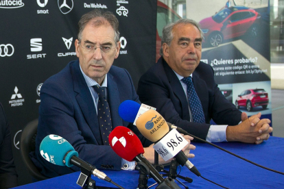 Miguel Ángel Benavente y Fernando Andrés. TOMÁS ALONSO