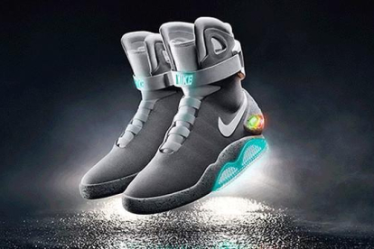 Nike fabricará las Nike Mag, las deportivas autoajustables de 'Regreso al futuro', que serán realidad en la primavera del 2016.-NEWS.NIKE.COM