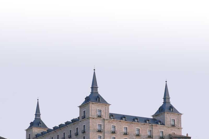 Palacio ducal de Lerma, en la plaza Mayor de la villa.-ECB