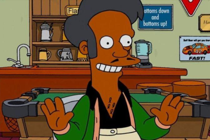 Apu, en un episodio de Los Simpson.-EL PERIÓDICO